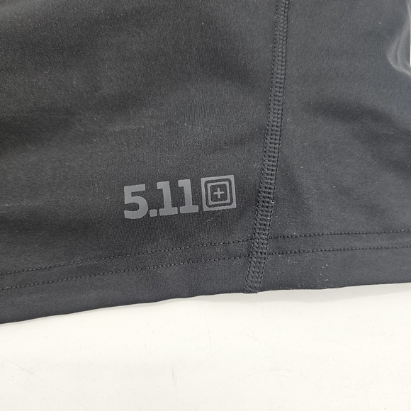5.11 Black PT-R Max Effort Crop Long Line Sports Bra Athletic Top Size Xl New - Picture 4 of 7
